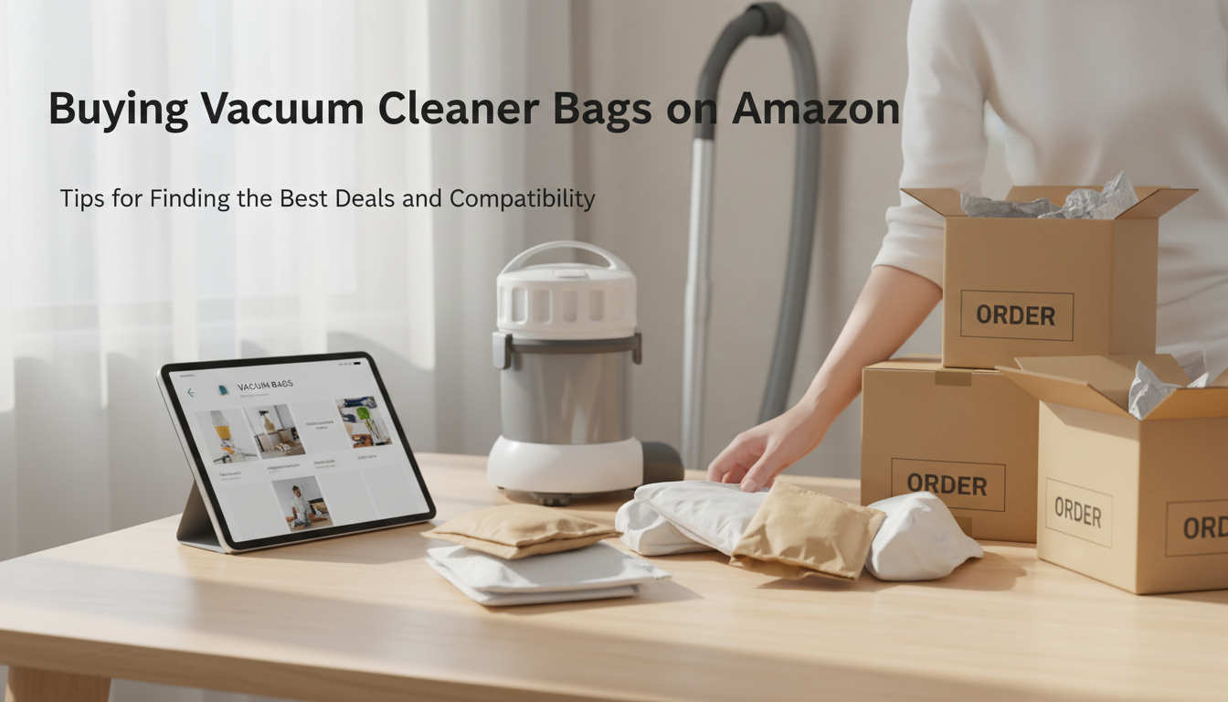 Buying Vacuum Cleaner Bags on Amazon: Tips for Finding the Best Deals and Compatibility
