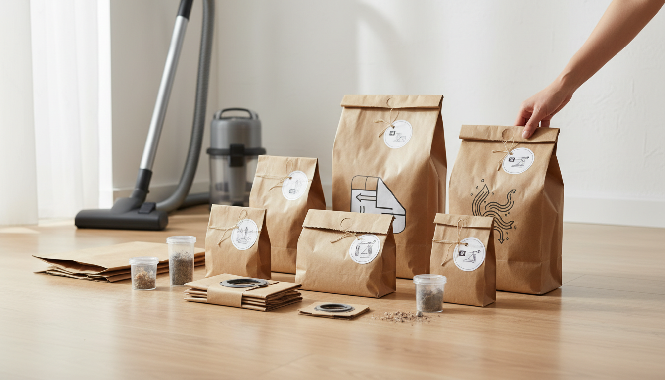 Choosing the Right Paper Bags for Your Vacuum Cleaner: A Comprehensive Guide