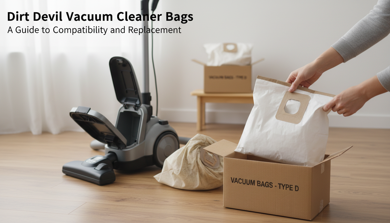 Dirt Devil Vacuum Cleaner Bags: A Guide to Compatibility and Replacement