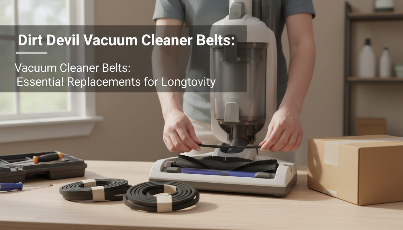 Dirt Devil Vacuum Cleaner Belts: Essential Replacements for Longevity