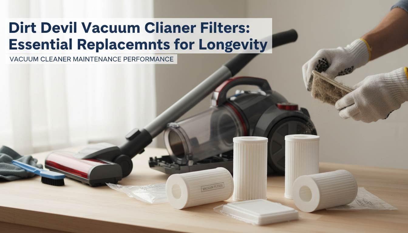Dirt Devil Vacuum Cleaner Filters: Essential Replacements for Longevity