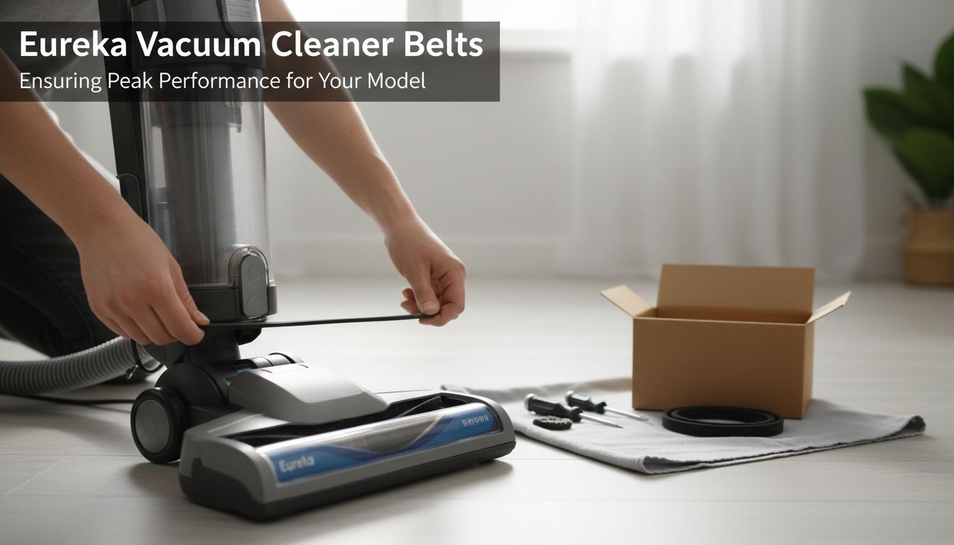 Eureka Vacuum Cleaner Belts: Ensuring Peak Performance for Your Model