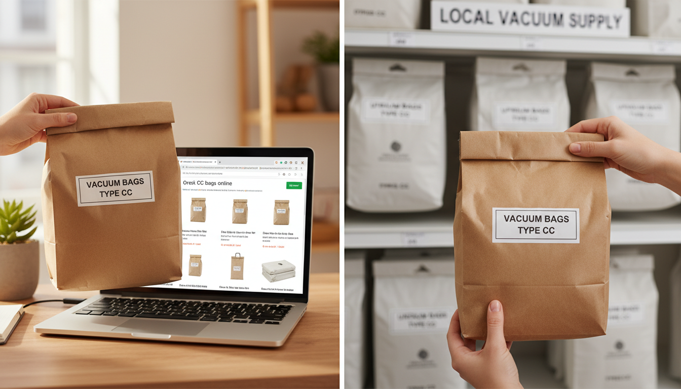 Finding Oreck Vacuum Cleaner Bags: Online vs. Local Stores