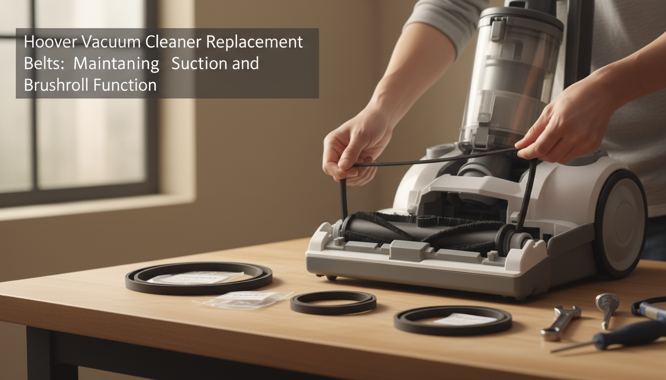 Hoover Vacuum Cleaner Replacement Belts: Maintaining Suction and Brushroll Function