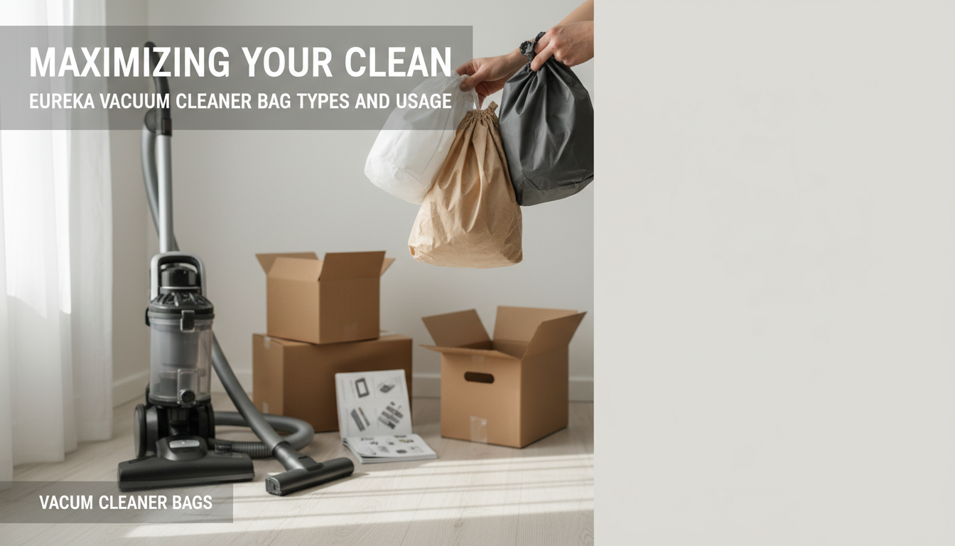 Maximizing Your Clean: A Guide to Eureka Vacuum Cleaner Bag Types and Usage