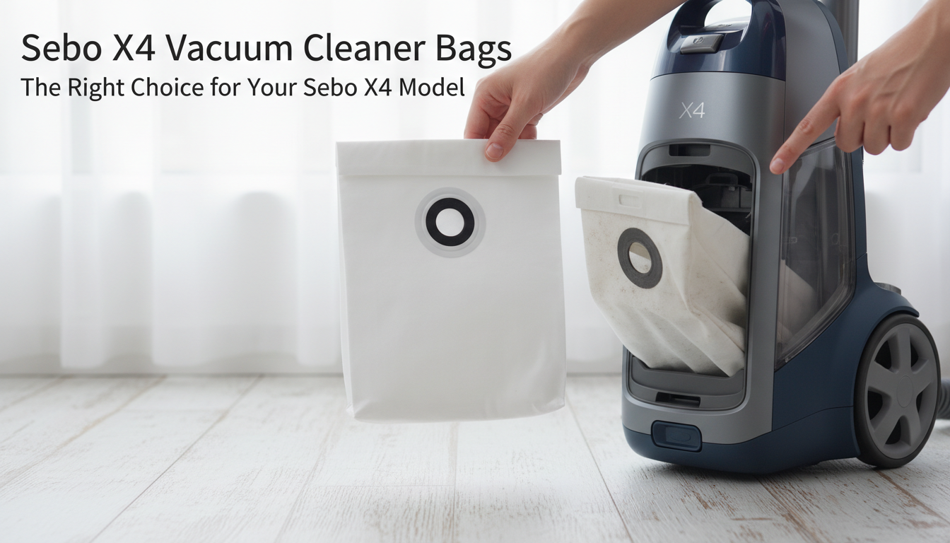 Sebo X4 Vacuum Cleaner Bags: The Right Choice for Your Sebo X4 Model