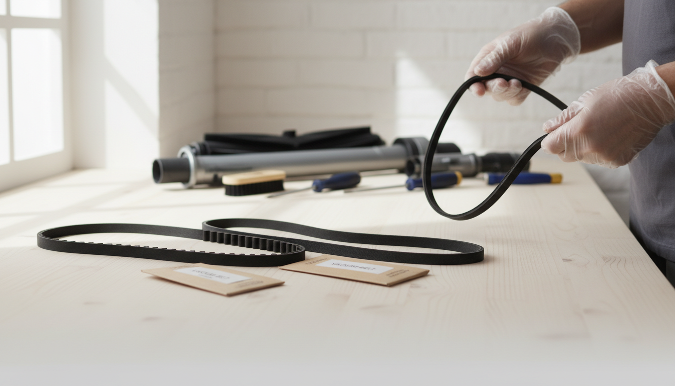 Ultimate Guide to Vacuum Cleaner Belts: Types, Materials, and When to Replace