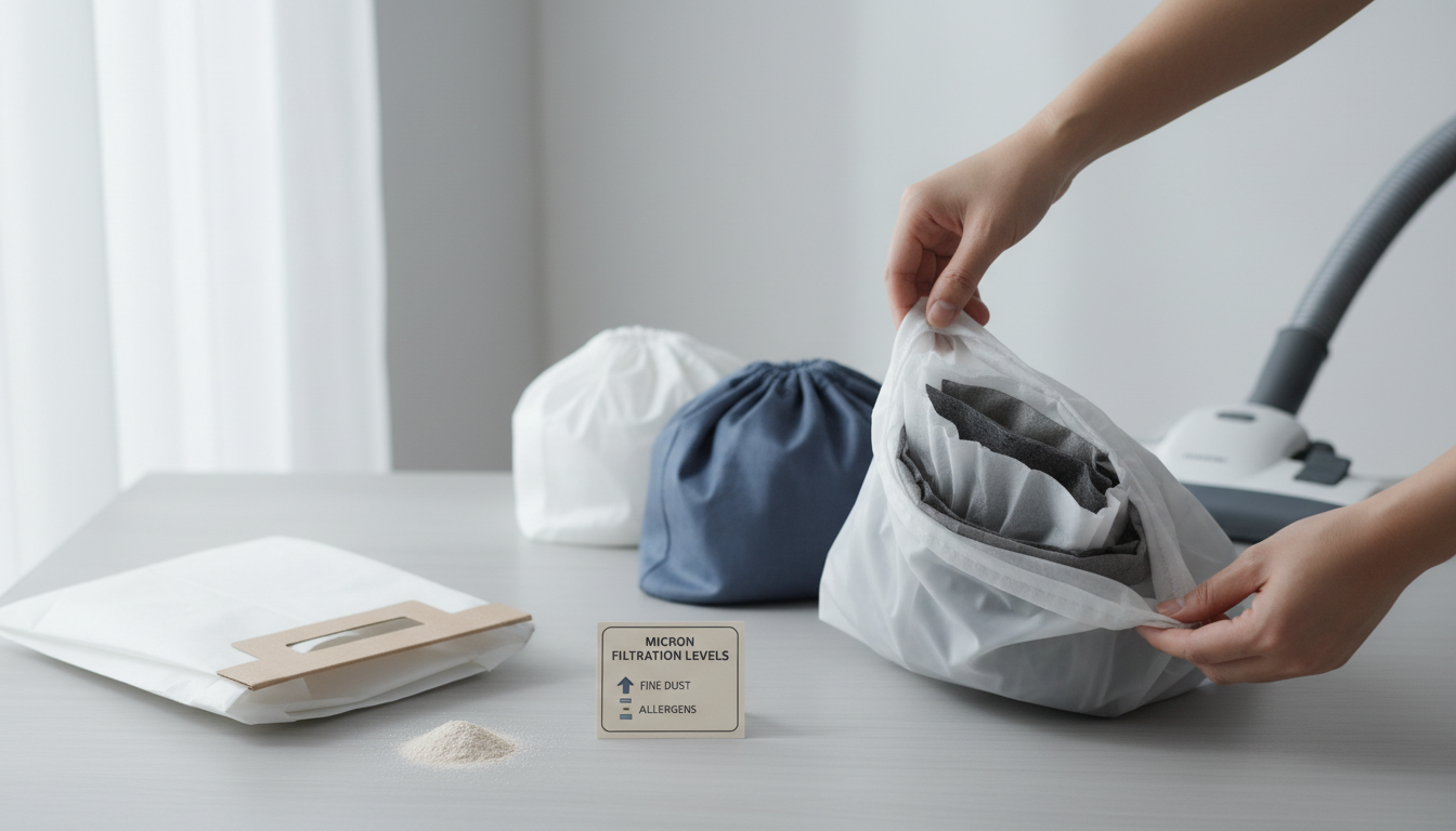 Understanding Dust Bags for Vacuum Cleaners: What to Look For in Filtration